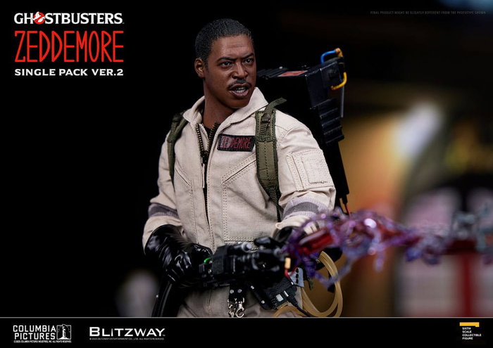 Blitzway Los Cazafantasmas Figura Premium UMS 1/6 Winston Zeddemore Ver. 2 31 cm Blitzway Los Cazafantasmas Figura Premium UMS 1/6 Winston Zeddemore Ver. 2 31 cm