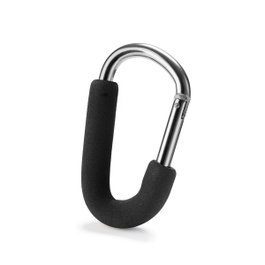 Inofix Mosquetón para cochecito de bebé Negro
