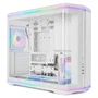 NOX Hummer Anvil Semitorre ATX Cristal Curvo ARGB Blanca