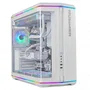 NOX Hummer Anvil Semitorre ATX Cristal Curvo ARGB Blanca