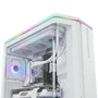 NOX Hummer Anvil Semitorre ATX Cristal Curvo ARGB Blanca