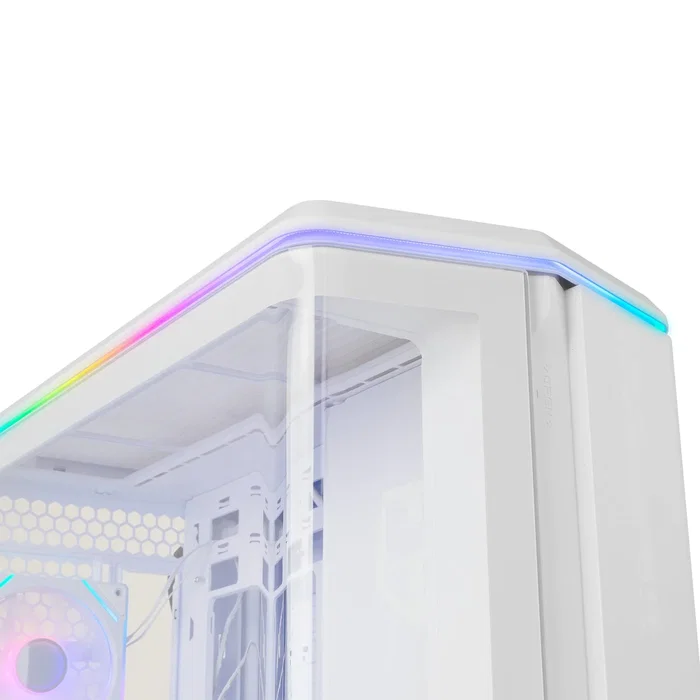 NOX Hummer Anvil Semitorre ATX Cristal Curvo ARGB Blanca