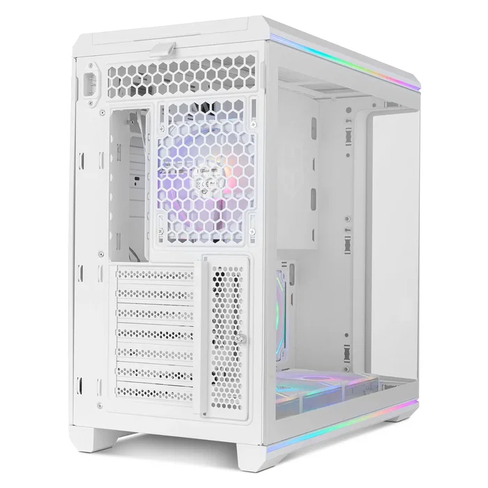 NOX Hummer Anvil Semitorre ATX Cristal Curvo ARGB Blanca