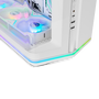 NOX Hummer Anvil Semitorre ATX Blanca Cristal Curvo ARGB 5 Ventiladores USB-C