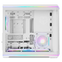 NOX Hummer Anvil Semitorre ATX Blanca Cristal Curvo ARGB 5 Ventiladores USB-C