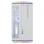 NOX Hummer Anvil Semitorre ATX Blanca Cristal Curvo ARGB 5 Ventiladores USB-C