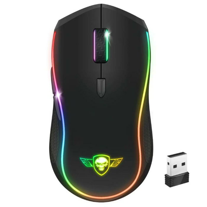 Spirit of Gamer PRO-M9 Ratón Gaming Inalámbrico Negro