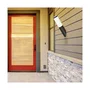 RABALUX Aplique de Exterior LED Moderno "Torche noire" Color Negro Mate IP44 E27 hasta 25W - RAB-8145