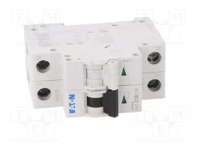EATON ELECTRIC FAZ-C10/1N Interruptor magnetotérmico 10A 1+N