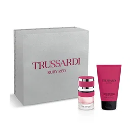 Trussardi Set Ruby Red con Eau De Parfum de 60 ml y Loción Corporal de 100 ml