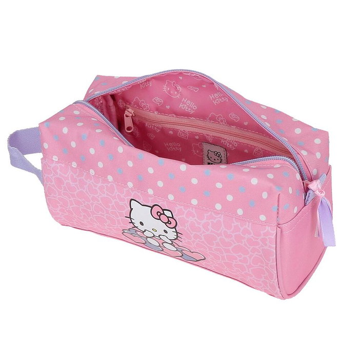 JOUMMA BAGS Neceser Hello Kitty Hearts & Dots 23x12x10cm