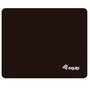 Equip 245011 Alfombrilla para Ratón Negro, Nylon y Caucho, Monocromo, Base Antiderrapante, 180x220x3 mm