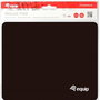 Equip 245011 Alfombrilla para Ratón Negro, Nylon y Caucho, Monocromo, Base Antiderrapante, 180x220x3 mm