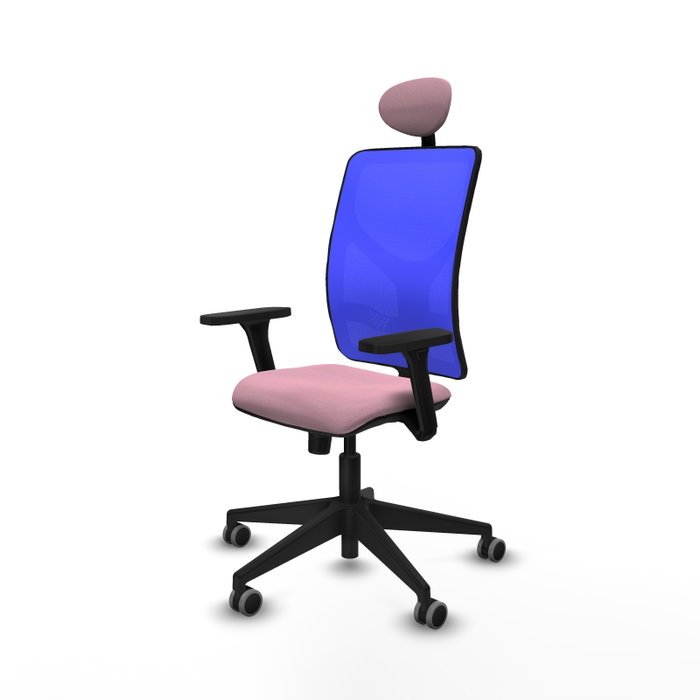 PIQUERAS Y CRESPO Silla de oficina Motilla con mecanismo Sincro, Rosa y Azul PIQUERAS Y CRESPO Silla de oficina Motilla con mecanismo Sincro, Rosa y Azul