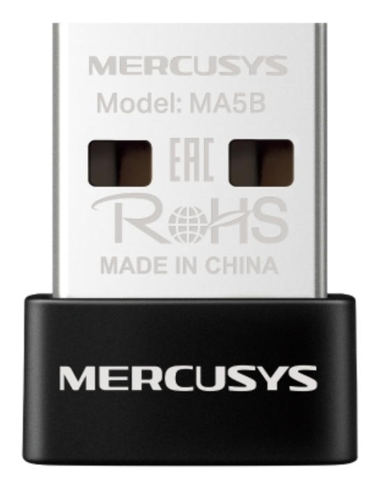 Mercusys MA5B Adaptador USB Nano Bluetooth 5.4 Negro