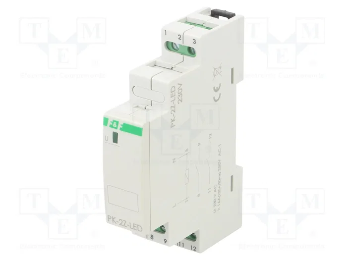 F&F Relé de instalación monoestable NA 230VAC F&F Relé de instalación monoestable NA 230VAC