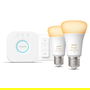 Philips Hue White Ambiance Bombilla E27 8W (2 unidades)