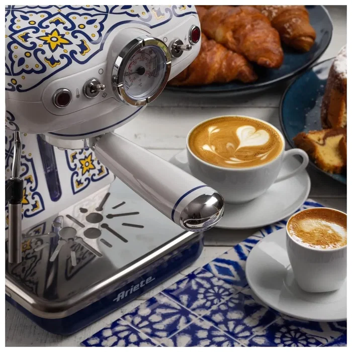 Ariete 13891C Capri Cafetera de Espresso Azul