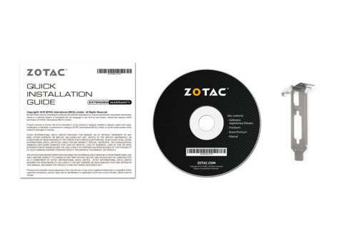 Zotac GeForce GT 1030 2GB GDDR5 ZT-P10300A-10L Zotac GeForce GT 1030 2GB GDDR5 ZT-P10300A-10L