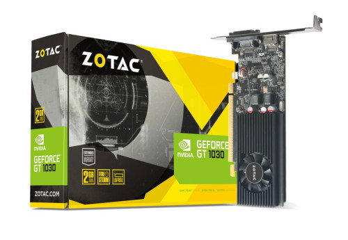 Zotac GeForce GT 1030 2GB GDDR5 ZT-P10300A-10L Zotac GeForce GT 1030 2GB GDDR5 ZT-P10300A-10L