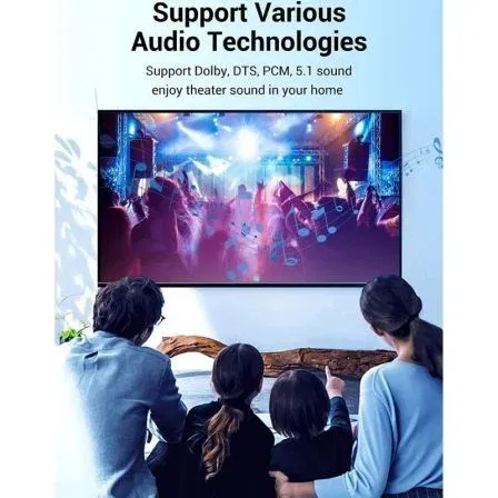 Vention BAVHN Cable de Audio de Fibra Óptica 15m Gris