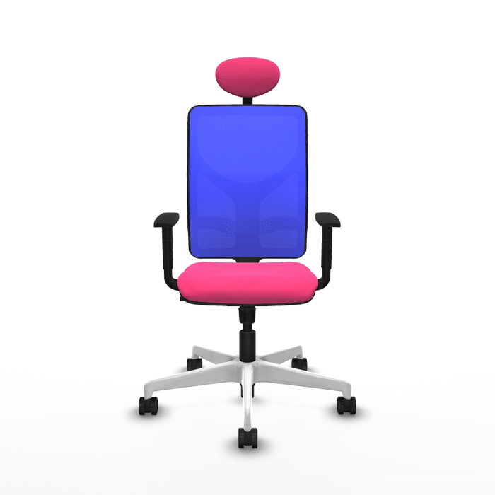 PIQUERAS Y CRESPO Silla de oficina Motilla con mecanismo Sincro, Rosa y Azul PIQUERAS Y CRESPO Silla de oficina Motilla con mecanismo Sincro, Rosa y Azul