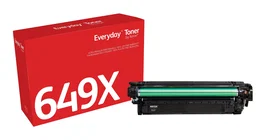 Xerox CE260X / 649X - Tóner Negro Compatible para HP LaserJet CP4525 - Alto Rendimiento 17K Páginas - Remanufacturado