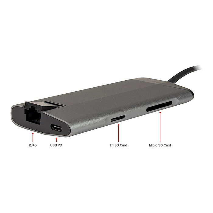 Inter-Tech Dockingstation Argus GDC-802 USB-C 1xHDMI Mobile