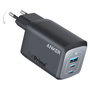Anker 735 Prime Cargador de Pared 67W con 1 Puerto USB-A y 2 Puertos USB-C, Negro