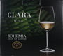 Bohemia Set de 6 Copas de Vino Blanco "Clara", 350 cc, Cristalería de Alta Calidad (4 Cajas)