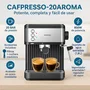 Cafetera expreso grunkel cafpresso-20aroma 850w 20 bares