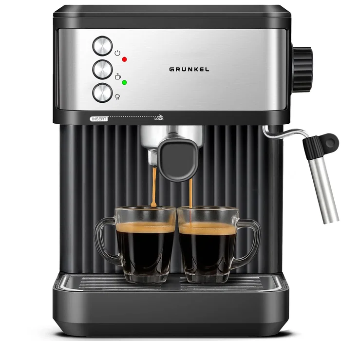 Cafetera expreso grunkel cafpresso-20aroma 850w 20 bares