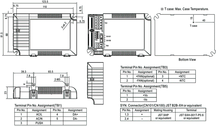 MEAN WELL LCM-40DA Alimentador LED DALI 42W