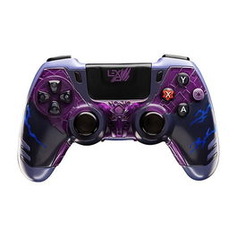 LEXIP Revenge Gamepad SASUKE, Mando Inalámbrico para Nintendo Switch/OLED y PC, Diseño TSUME, RF 2.4 GHz, Controles Analógicos, Botones Programables, Vibración