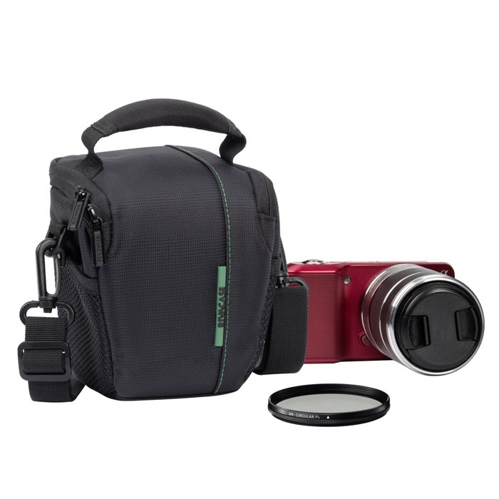 Rivacase 7412 Camera Bag Black / Green