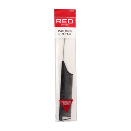Red Kiss Peine Parting Pin Tail Comb