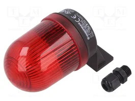 WERMA Señalizador Luminoso de Luz Continua Rojo