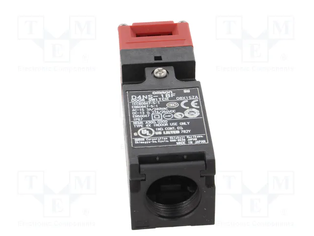 OMRON D4NS Interruptor de seguridad a llave NC x2 IP67