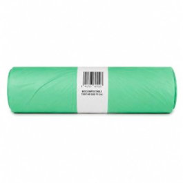 Basics Bolsas de basura biodegradables 150-200 l, 118x140 cm, 10 unidades