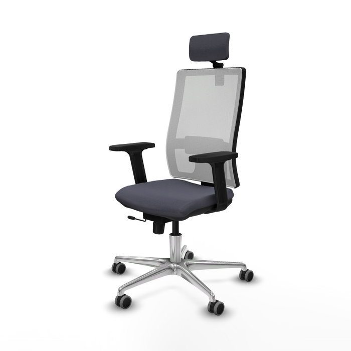 PIQUERAS Y CRESPO Silla de oficina Horna Gris oscuro/Blanco PIQUERAS Y CRESPO Silla de oficina Horna Gris oscuro/Blanco
