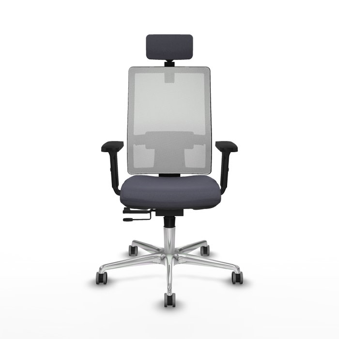 PIQUERAS Y CRESPO Silla de oficina Horna Gris oscuro/Blanco PIQUERAS Y CRESPO Silla de oficina Horna Gris oscuro/Blanco