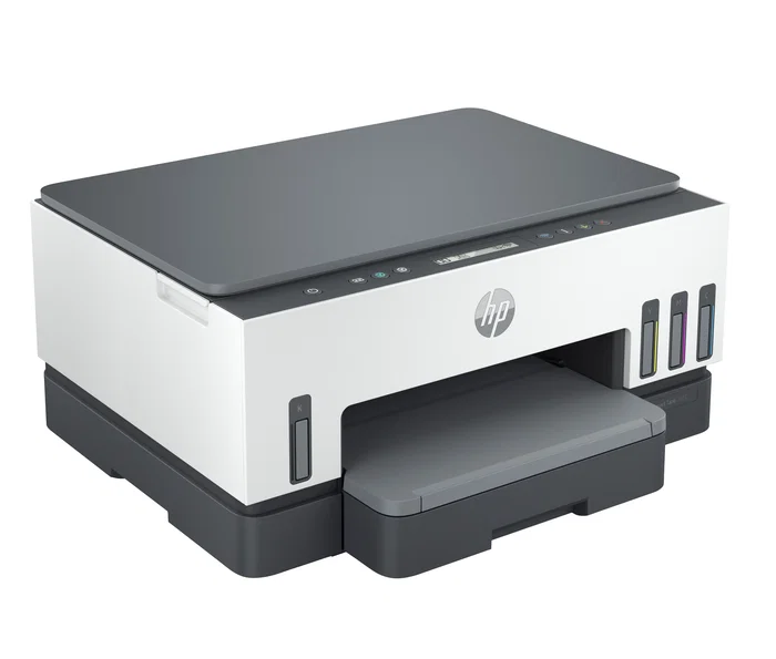 HP Impresora Multifunción Smart Tank 7005 A4 Tinta Inyección Térmica 4800x1200DPI 15ppm Wi-Fi All-in-One Copiadora Escáner Color 28B54A Light Basalt
