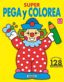 SUSAETA EDICIONES Super pega y colorea nº 1