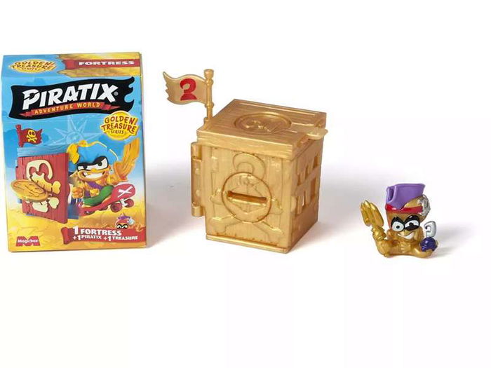 Magic Box Piratix Golden Treasure Pirate Fortress Display 2x12 Magic Box Piratix Golden Treasure Pirate Fortress Display 2x12