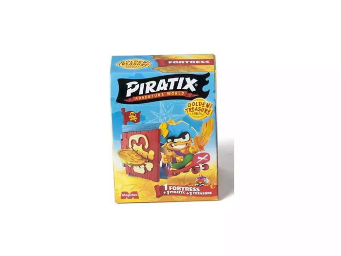 Magic Box Piratix Golden Treasure Pirate Fortress Display 2x12 Magic Box Piratix Golden Treasure Pirate Fortress Display 2x12