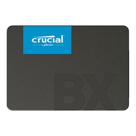 Crucial BX500 SSD Interno 4TB SATA III 2.5" 3D NAND, 540 MB/s Lectura, 500 MB/s Escritura, 6 Gb/s, 7mm