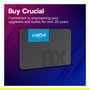 Crucial BX500 SSD Interno 4TB SATA III 2.5" 3D NAND, 540 MB/s Lectura, 500 MB/s Escritura, 6 Gb/s, 7mm