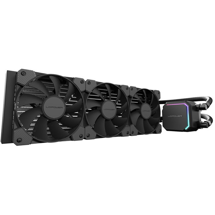 LC-Power LC-CC-360-B Cooler Refrigeración Líquida All-in-One 3 Ventiladores 12cm Negro con RGB para Procesador LC-Power LC-CC-360-B Cooler Refrigeración Líquida All-in-One 3 Ventiladores 12cm Negro con RGB para Procesador