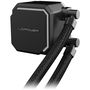 LC-Power LC-CC-360-B Cooler Refrigeración Líquida All-in-One 3 Ventiladores 12cm Negro con RGB para Procesador