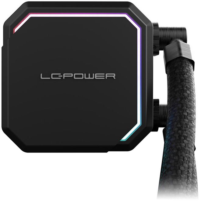 LC-Power LC-CC-360-B Cooler Refrigeración Líquida All-in-One 3 Ventiladores 12cm Negro con RGB para Procesador